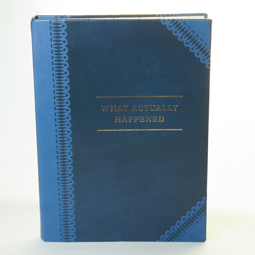 "What Actually Happened" Personal Notebook / Journal, NWOT